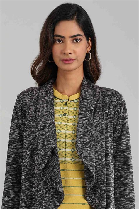 Buy Natural Shawl Collar Printed Gillet Online for Woman | Shop for Aurelia