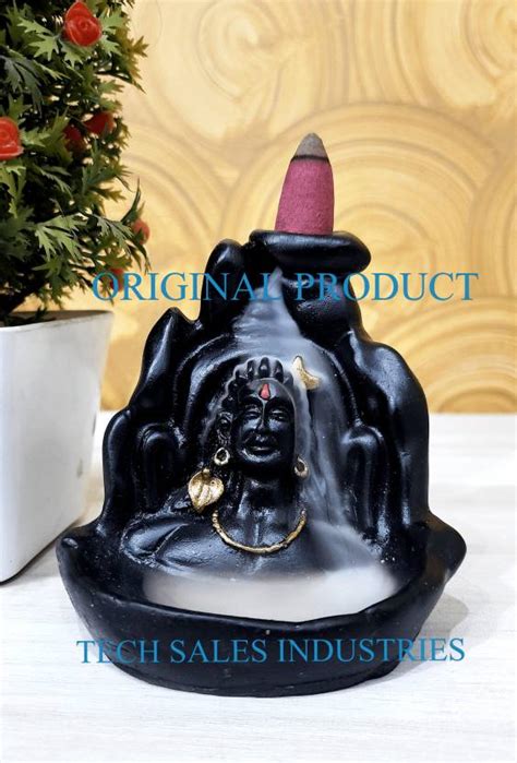 Unique Creations ADIYOGI smoke fountain at home Backflow Decorative ...