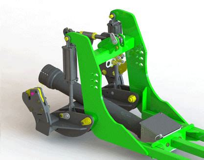 Tractor front linkage - FM-115 - Schulte Industries - 3-point / PTO