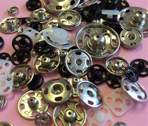 Image result for Snap Fastener Types