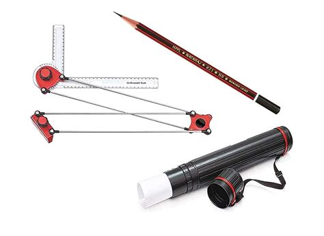 Uttam Mini Drafter And Sheet Container With Pencil For Engineering ...
