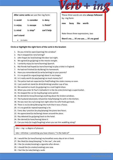 Go Verb ING Worksheet 的图像结果