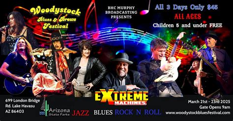 Woodystock Blues Festival, 669 London Bridge Road, Downtown Lake Havasu ...
