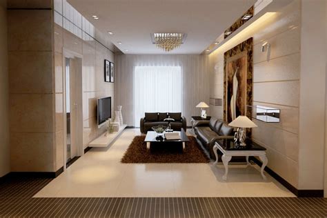 120平现代豪华经典黑白灰的碰撞客厅装修效果图_太平洋家居网图库
