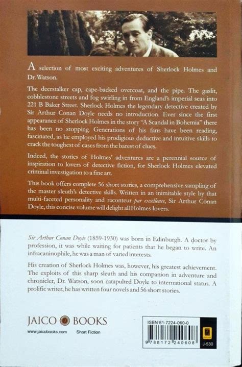 The Complete Short Stories of Sherlock Holmes – Books and You