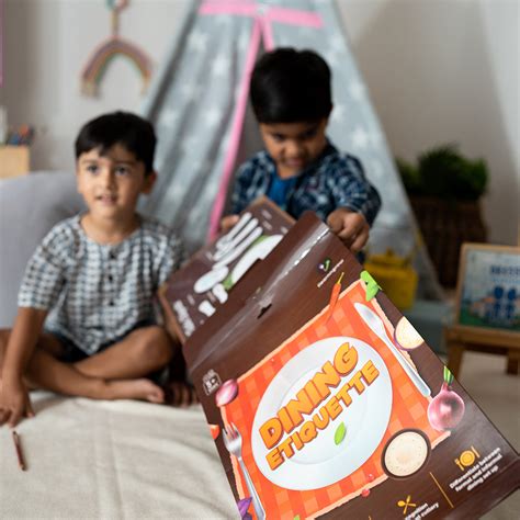 Buy Online Dining Etiquettes Sheets (4-8 years) for Kids – The Brainy ...