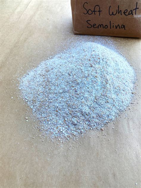 SOFT WHEAT SEMOLINA FLOUR — Red Tail Grains