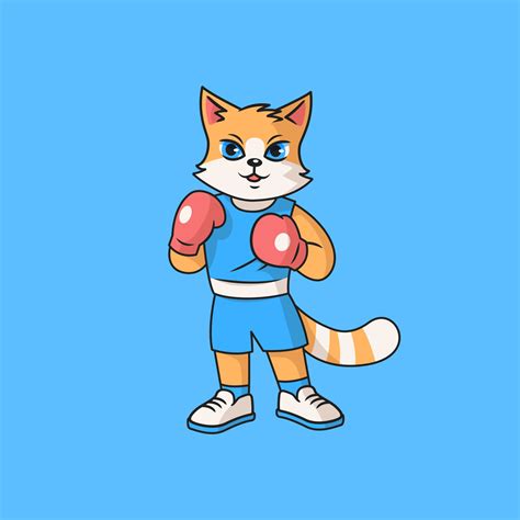 Image result for deviantART Boxing Cat Fight
