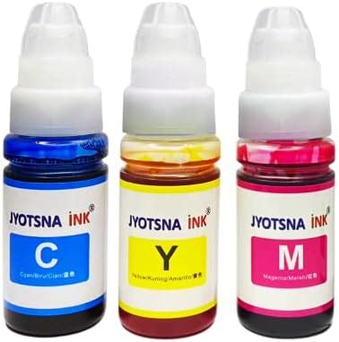 JYOTSNA INK GI-790 Ink Compatible for Canon Pixma G1000, G1010, G2000 ...