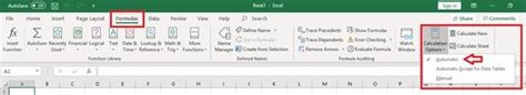 Image result for Excel Not Automatically Updating Formulas