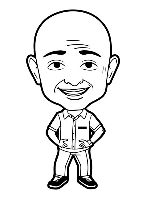 20+ Jeff Bezos Coloring Pages - Free Printable PDF & Online Coloring