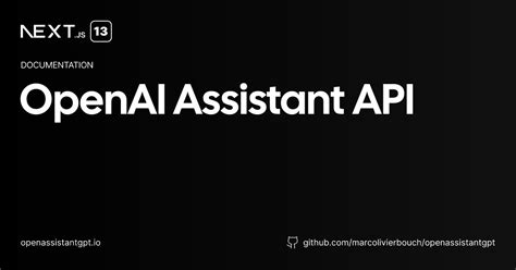 Documentation - OpenAI Assistant API