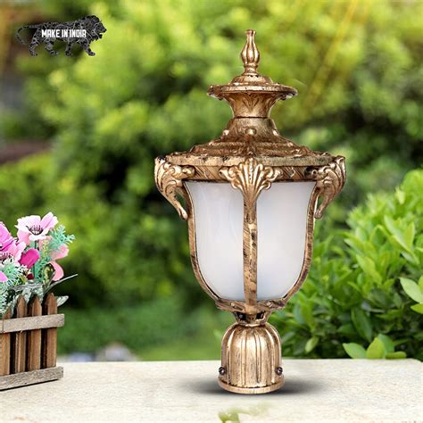 ANTIKLYTS Designer Outdoor Gate Light Cast Aluminium Unbreakable ...