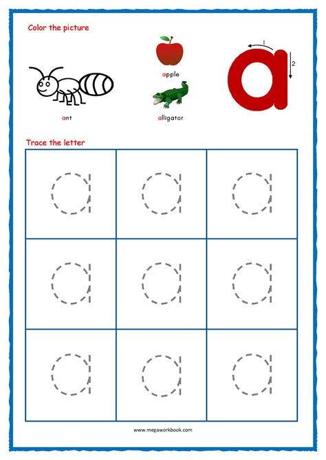 Image result for Printable Lowercase Alphabet Worksheets