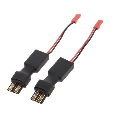 Buy FLAWISH 2pcs Traxxas Male to Female Plug & Male JST Connector RC ...
