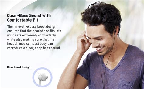 Panasonic BASS Boost Wired in Ear Earphone with Mic (White) : Amazon.in ...