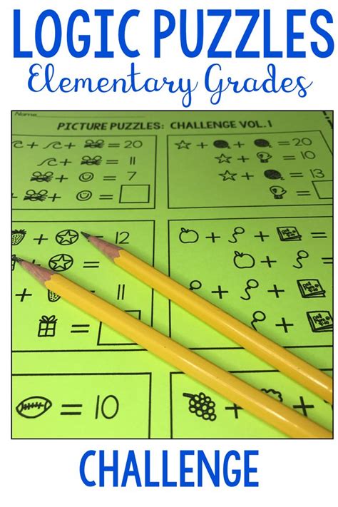 Image result for Logic Puzzles Simple Addition Math