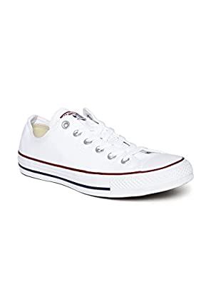 Converse Unisex White Canvas Shoes (6UK) : Amazon.in: Shoes & Handbags