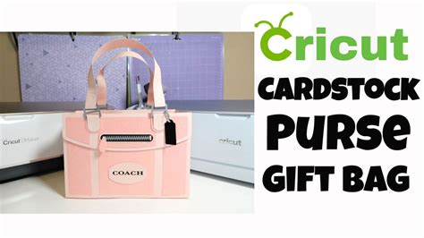 Cricut Purse Gift Bag Tutorial 的图像结果
