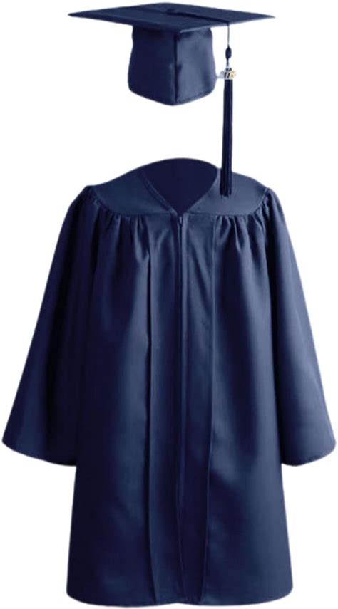Buy Libetter Graduation Gown Cap Set, Classic Design Kids Dress Hat ...