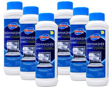 Glisten Dishwasher Cleaner, Removes Limescale, Rust, Buildup, and ...
