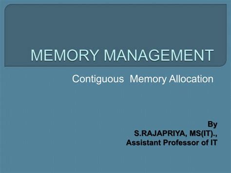 Image result for Contiguous Memory Advantages and Disadvantages
