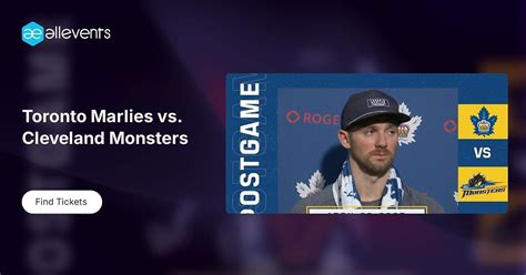 Toronto Marlies vs. Cleveland Monsters, Coca-Cola Coliseum, Toronto, 13 ...