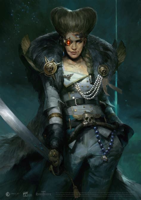 Valeriy Vegera - Warhammer 40K: Rogue Trader. Theodora portrait