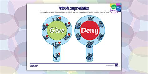 Your Voice, Your Choice: Consent – Give/Deny Consent Paddles