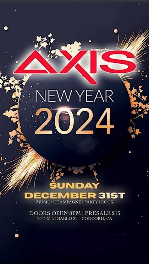 Vinnies New Years Eve Party with AXIS, Vinnie's Bar & Grill, Concord ...