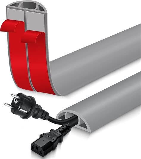 Floor Cable Cover Flexible Floor Cable Protector 1m Wire Covers for ...