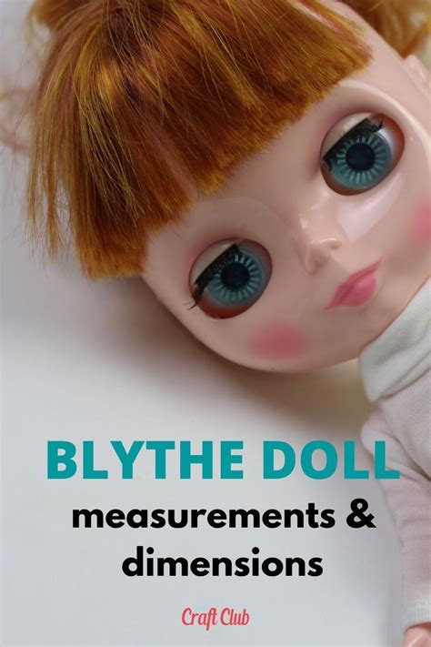 blythe doll dimensions