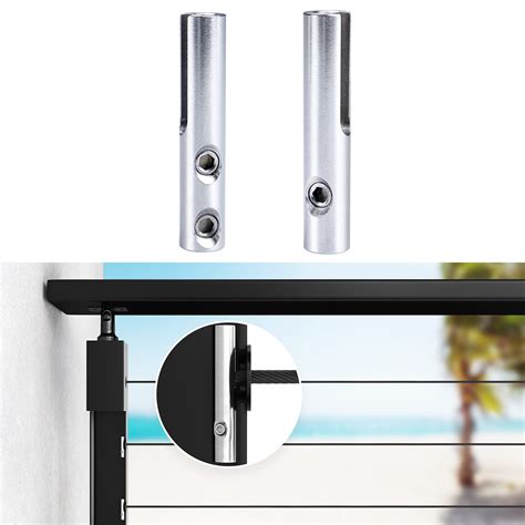 Buy Muzata 20Pack 1/8" Swageless Invisible Cable Railing Kit Toggle ...