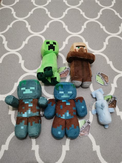 Image result for Minecraft Plush Toy Collection