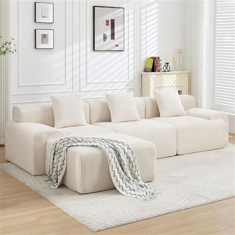 Opiesit 118 Modern L-Shaped Modular Sectional Sofa, India | Ubuy