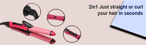 Buy Buyerzone Hair Beauty Set Curler And Straightener, 121564887 (Multi ...
