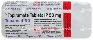 Topamed 50 MG | Order Topamed 50 MG Tablet Online at Truemeds