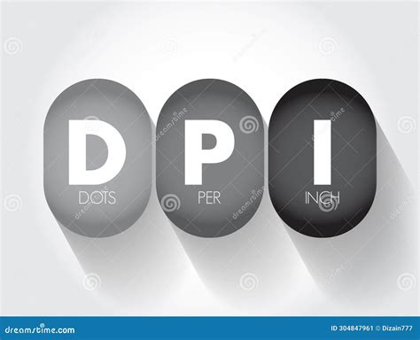 DPI - Dots Per Inch Acronym, Technology Concept Background Royalty-Free Stock Photography ...