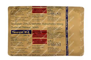 Tenewal M 20/500 MG | Order Tenewal M 20/500 MG Tablet Sr Online at ...
