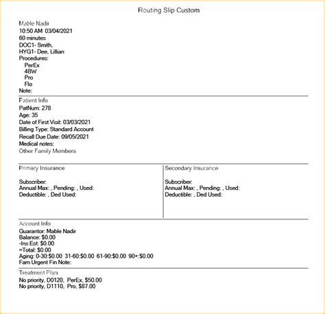 Check Routing Slip Template 的图像结果