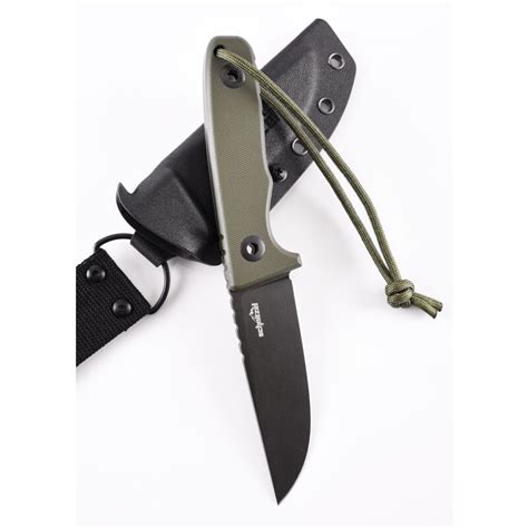 Schnitzel TRI Outdoormesser grün, 74,95