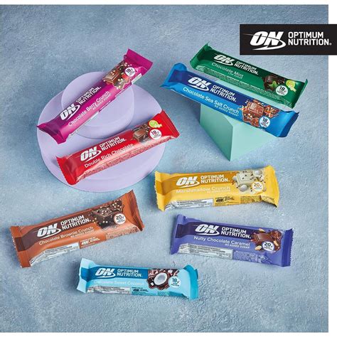 Optimum Nutrition Protein Bar Marshmallow Crunch 10x65g | HPnutrition.ie