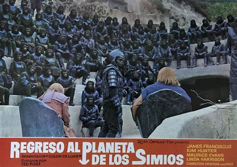 Planet of the Apes Spanish Lobby Cards