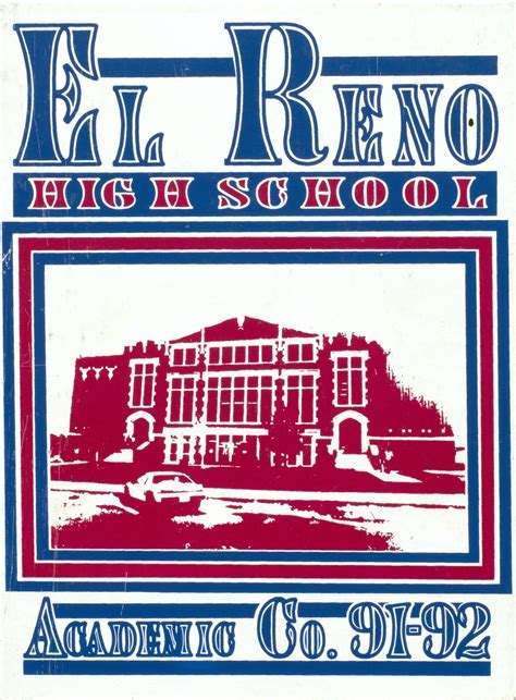 1992 yearbook from El Reno High School from El reno, Oklahoma for sale