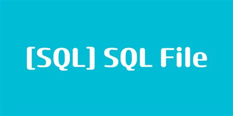 Data File in SQL 的图像结果