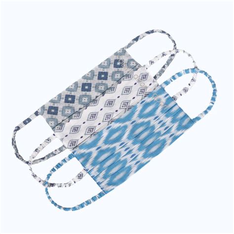 Oslo | Block Print Masks | Treated with HealthGuard® – Doori India