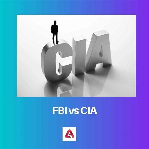 FBI vs CIA: Difference and Comparison