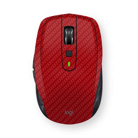 Logitech/Razer/Apple Red Carbon Mouse Skin – WrapCart Skins