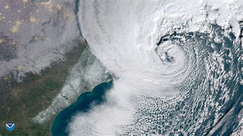 Powerful Nor'easter Batters the U.S. East Coast | NESDIS | National ...