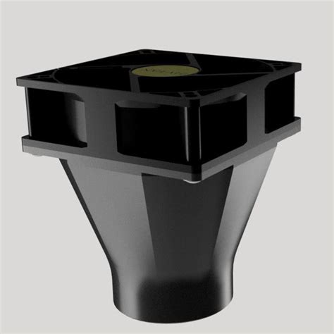 🧞‍♂️ 3D Printable Fan-to-Pipe Adapter: Connect 120mm Fans to 75mm PVC ...